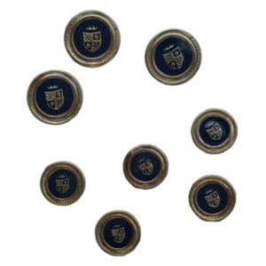 Juego de Botones Blazer Masculino 01 (3G+5P)
